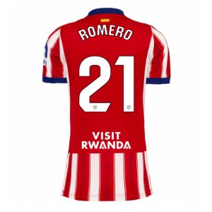 Atletico Madrid Cristian Romero #21 Jalkapallovaatteet Naisten Kotipaita 2026-27 Lyhythihainen